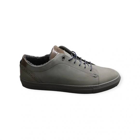 NEW TED BAKER men's dahvid sneaker in grey